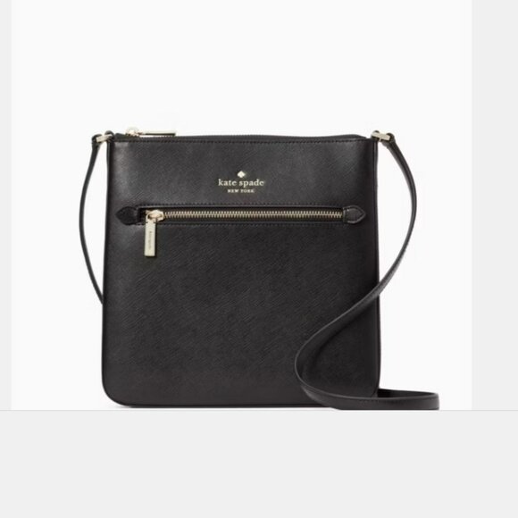 NWT Kate Spade Sadie Large Crossbody - Black - Picture 1 of 8